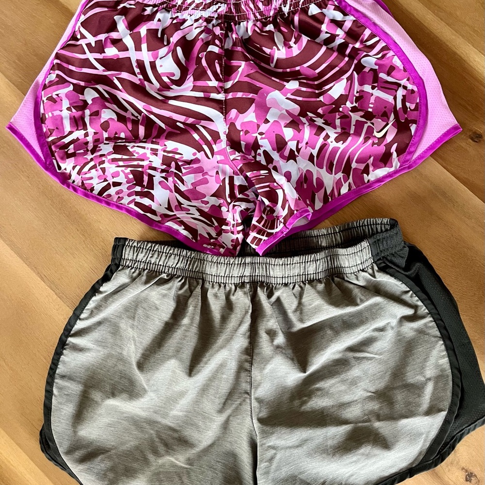 Girl’s Nike Tempo Running Shorts (2 pair)